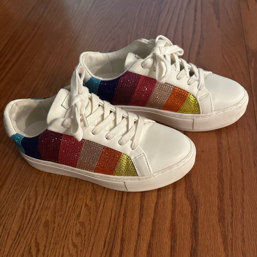 KURT GEIGER LONDON

LANEY STRIPE CRYSTAL SNEAKER